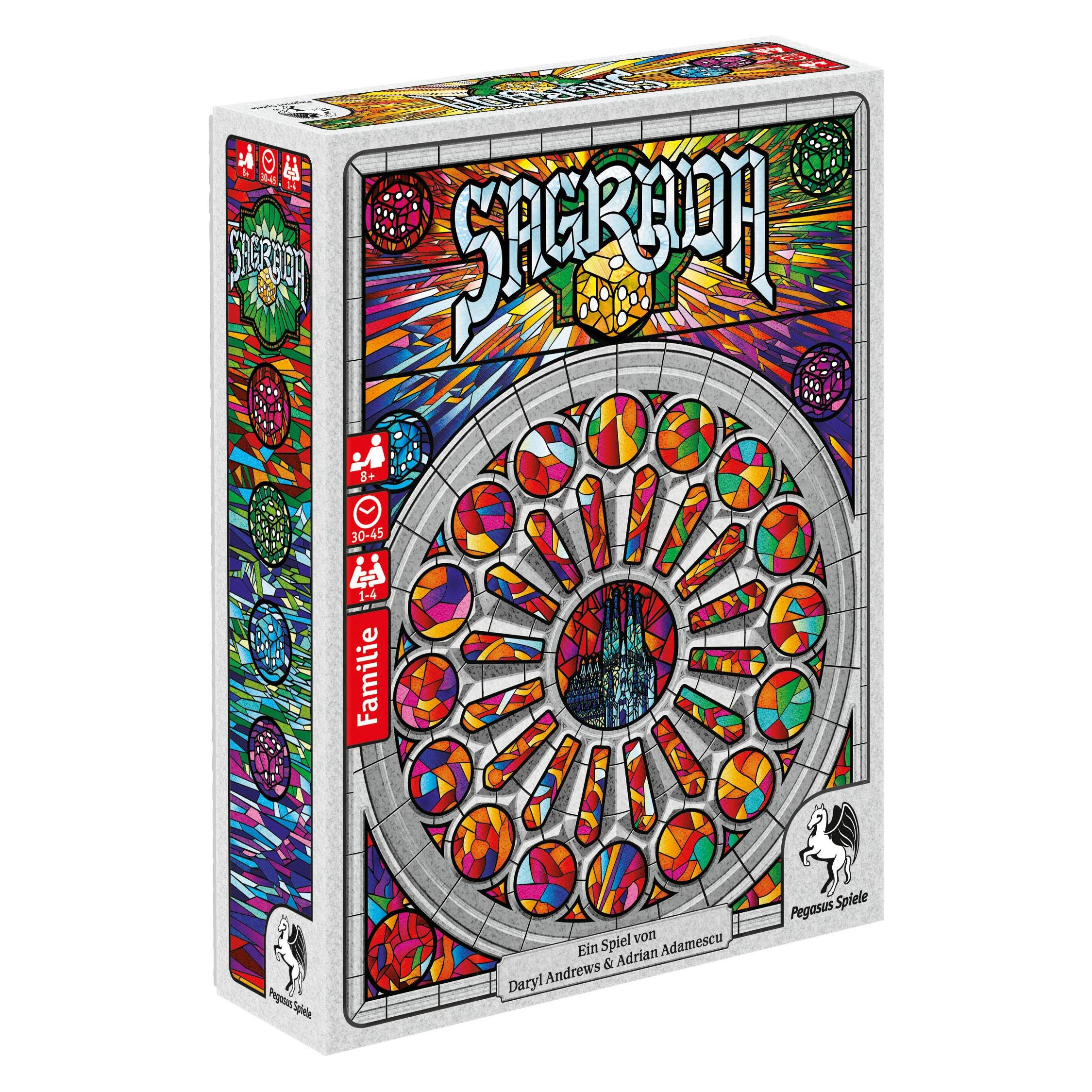Pegasus Sagrada (Deutsch, 1 - 4 Spieler) (Sagrada)