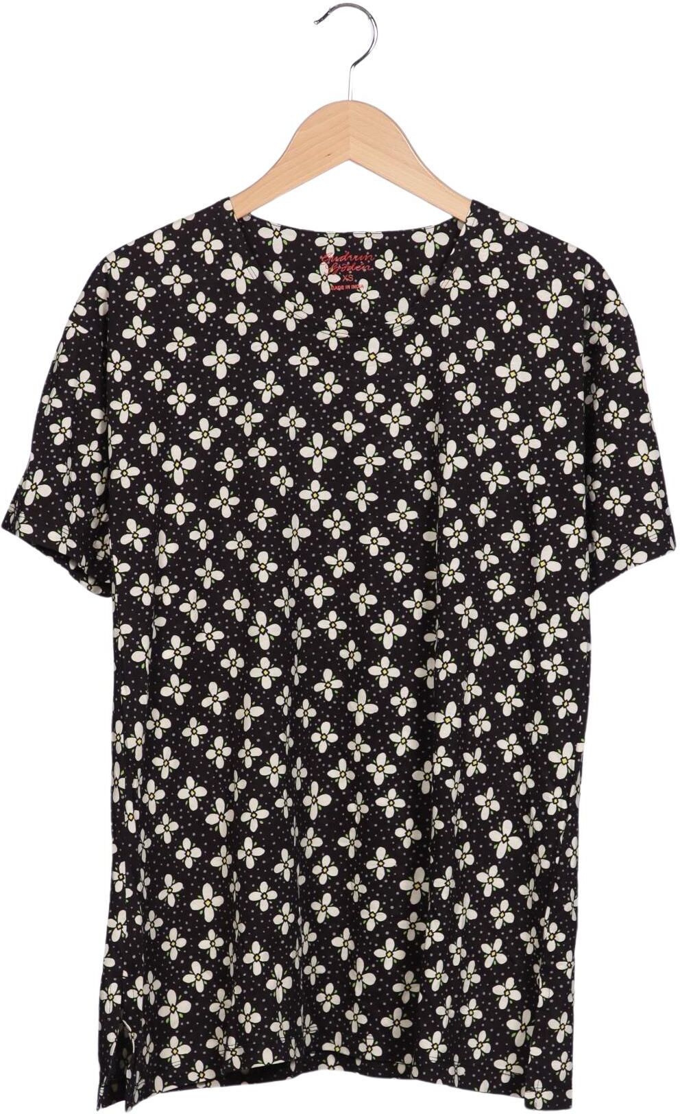 Gudrun Sjödén Damen T-Shirt, Mehrfarbig, Gr. XS, Baumwolle - Second Hand