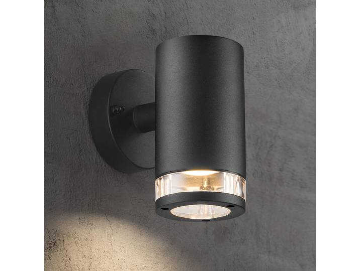 Birk Single Applique Murale d'Extérieur Black - Nordlux - Moderne - Métal - À ampoule unique