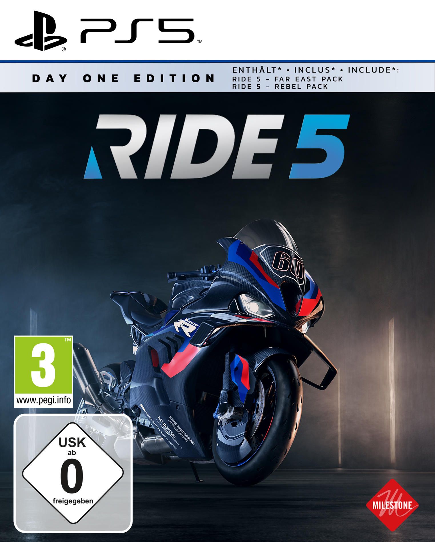 Milestone RIDE 5 Day One Edition (PlayStation 5) 5053083252267
