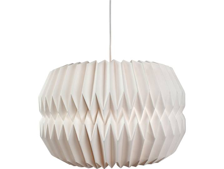 Pendellampe Papel weiss Papier B 40 cm - Farbe: Weiß