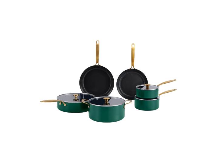 Combekk Combekk Element Topf- und Pfannenset 10-teilig Holly Green