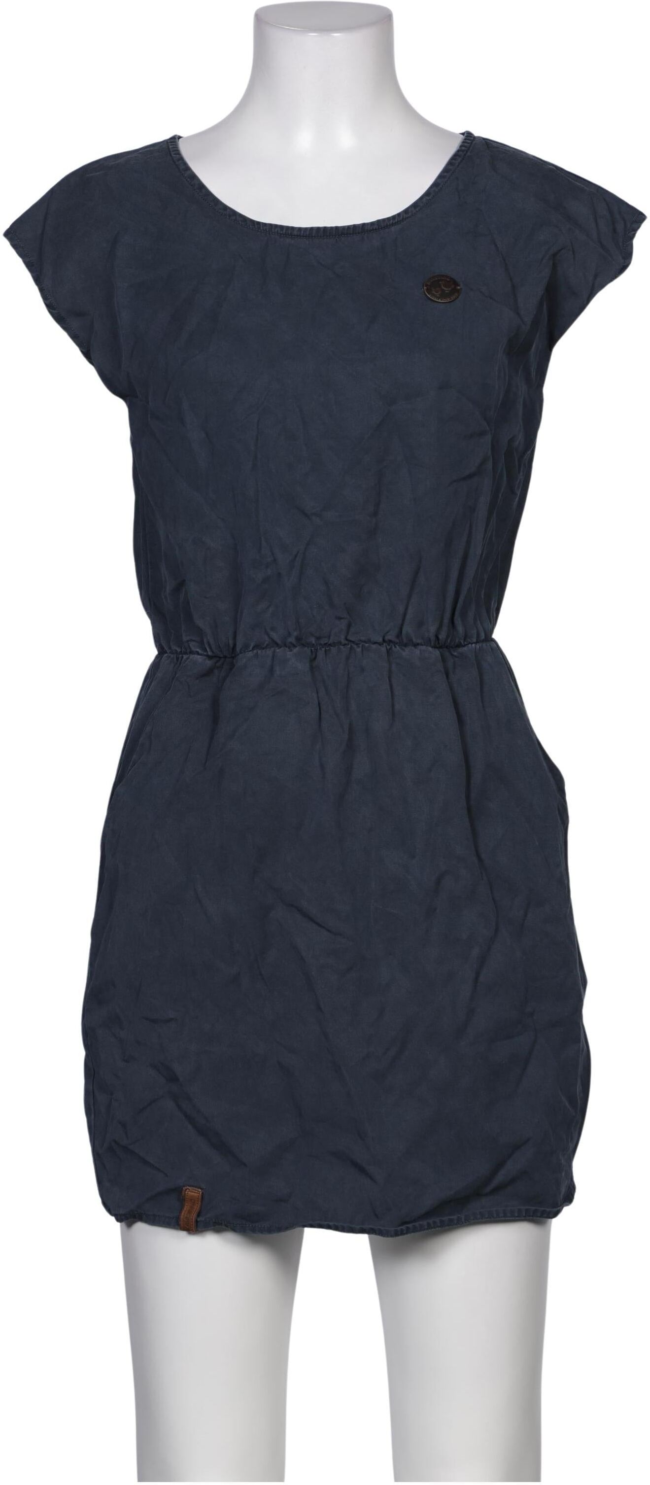 Naketano Damen Kleid, Marineblau, Gr. XS, Lyocell - Second Hand