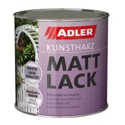 Bautenlacke LM Kunstharz Mattlack Weiß 750ml 452405000007