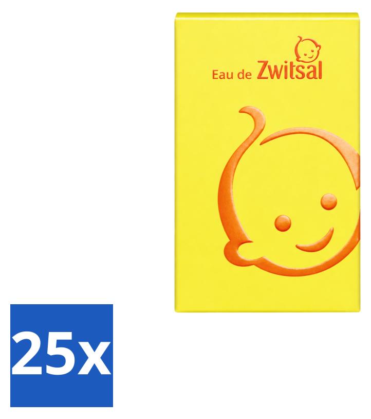 25 x Zwitsal Eau de Toilette - Vertraute Duft - 95 ml - Vorteilspackung - 25 Stücke