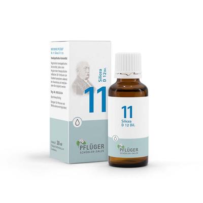 Biochemie Pflüger 11 Silicea D 12 Tropfen 30 ml