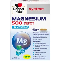 Doppelherz Magnesium 500 Depot system Tabletten 30 St