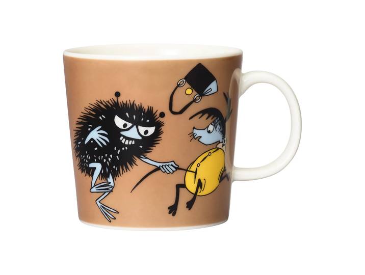 Moomin Arabia Mug Moomin Stinky in action Marron