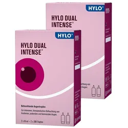 HYLO DUAL Intense Augentropfen 4X10 ml