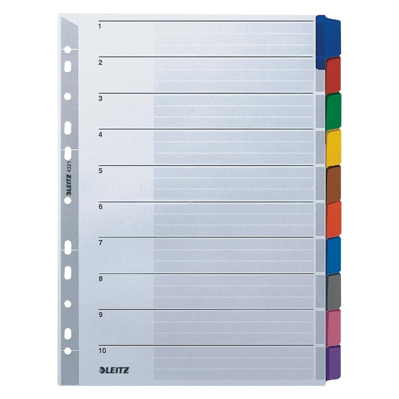 Leitz Register Karton (4321-00-00)
