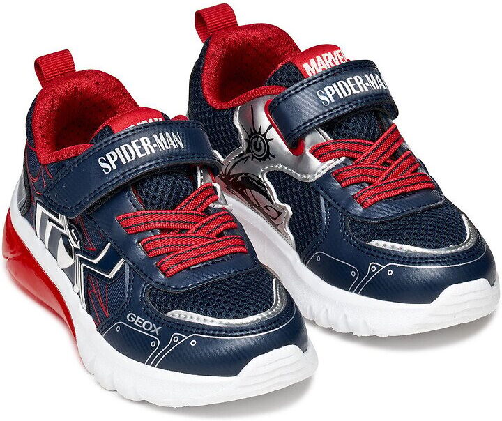GEOX Baskets respirantes à LED Inek x Spiderman
