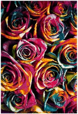 SAFAVIEH Fiesta Shag Racquel Rose Rug