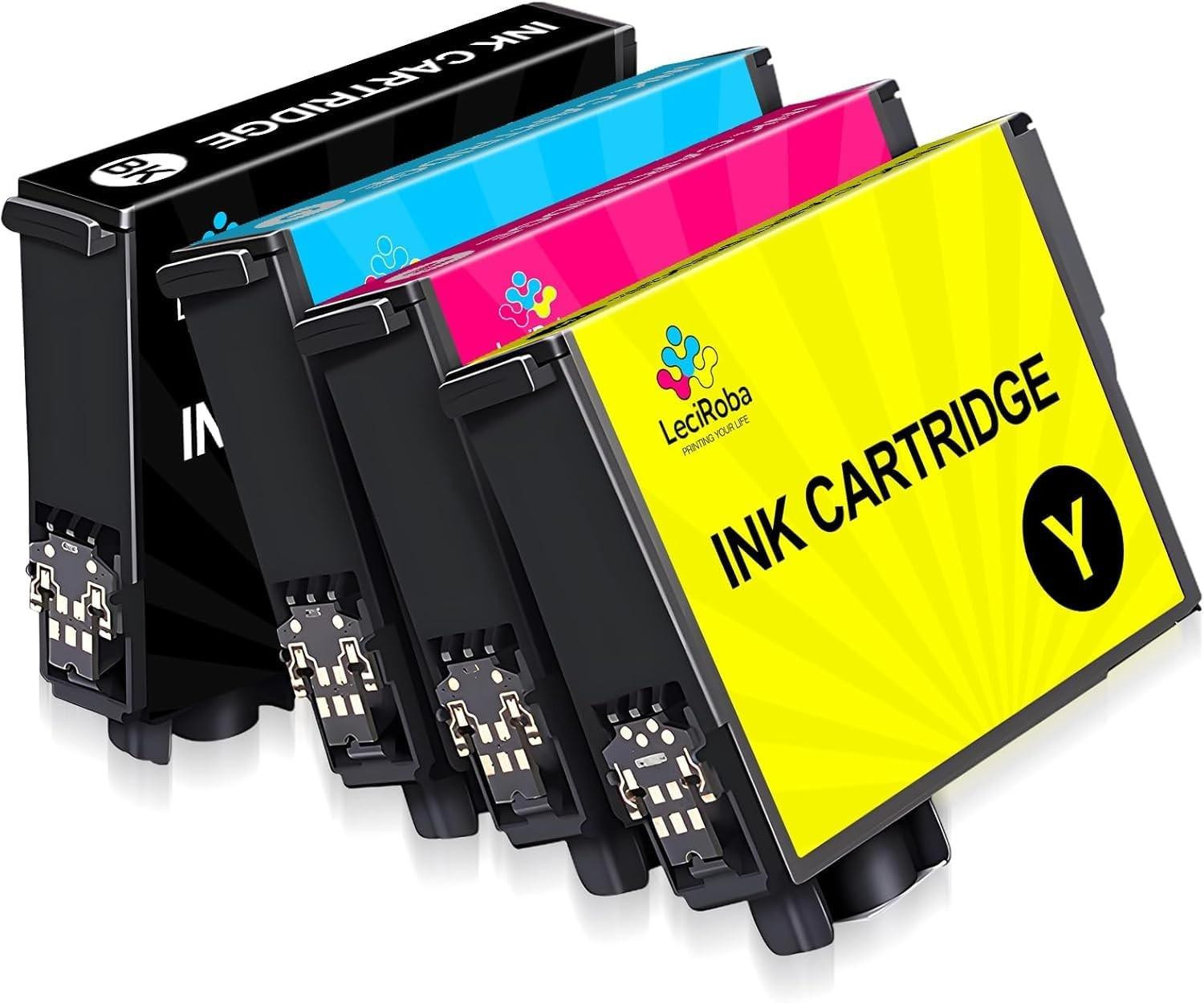 4 Stuks Inktcartridges voor Epson 604 - Hoog Rendement Multipack van Merkloos