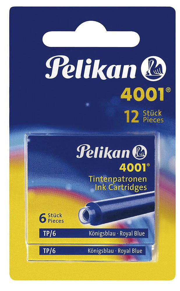 Pelikan Tintenpatronen für Füller königsblau 300004126