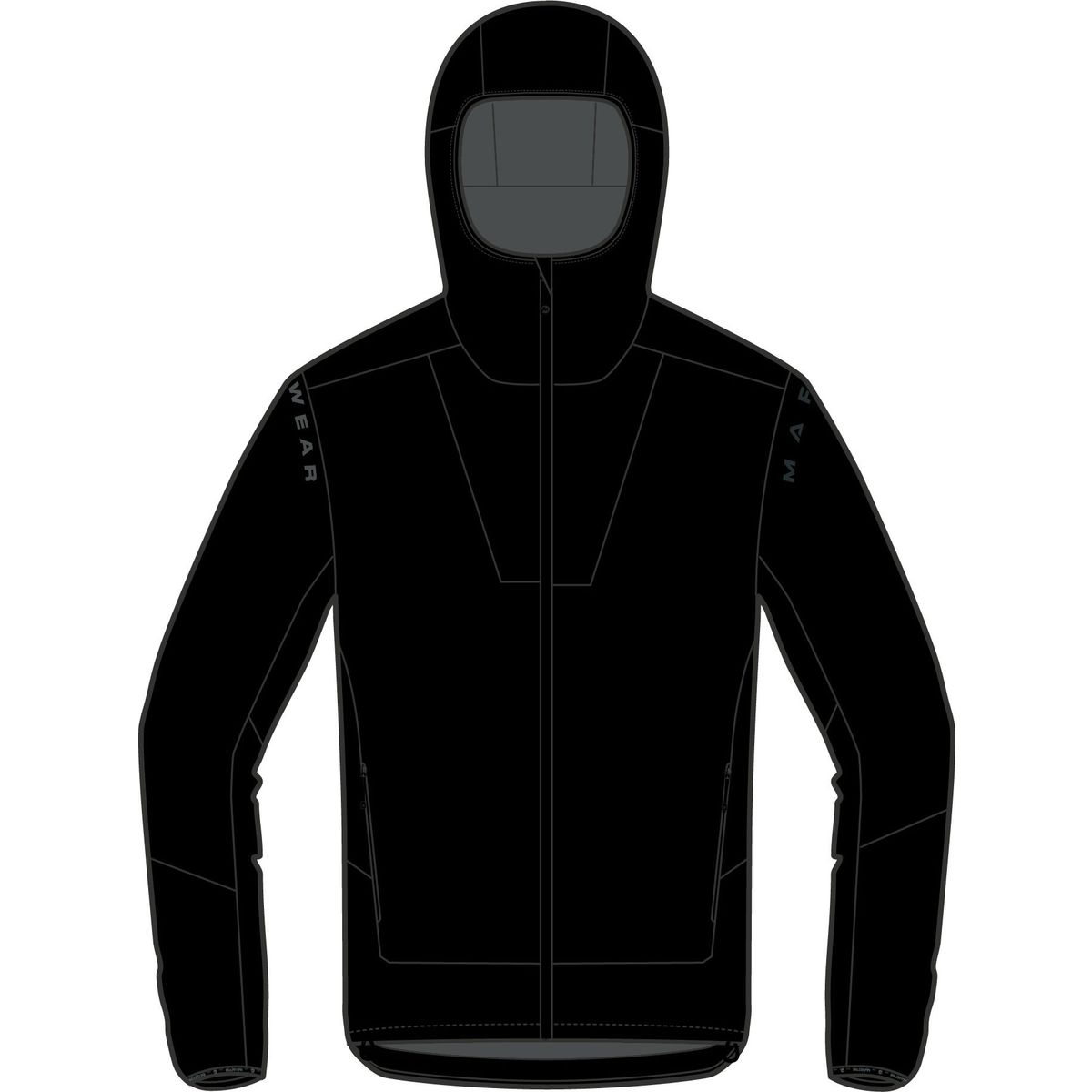 Martini Wildtrack Tide IN Jacket M black/black (110/110) L JVF8R0778B-110/110-L