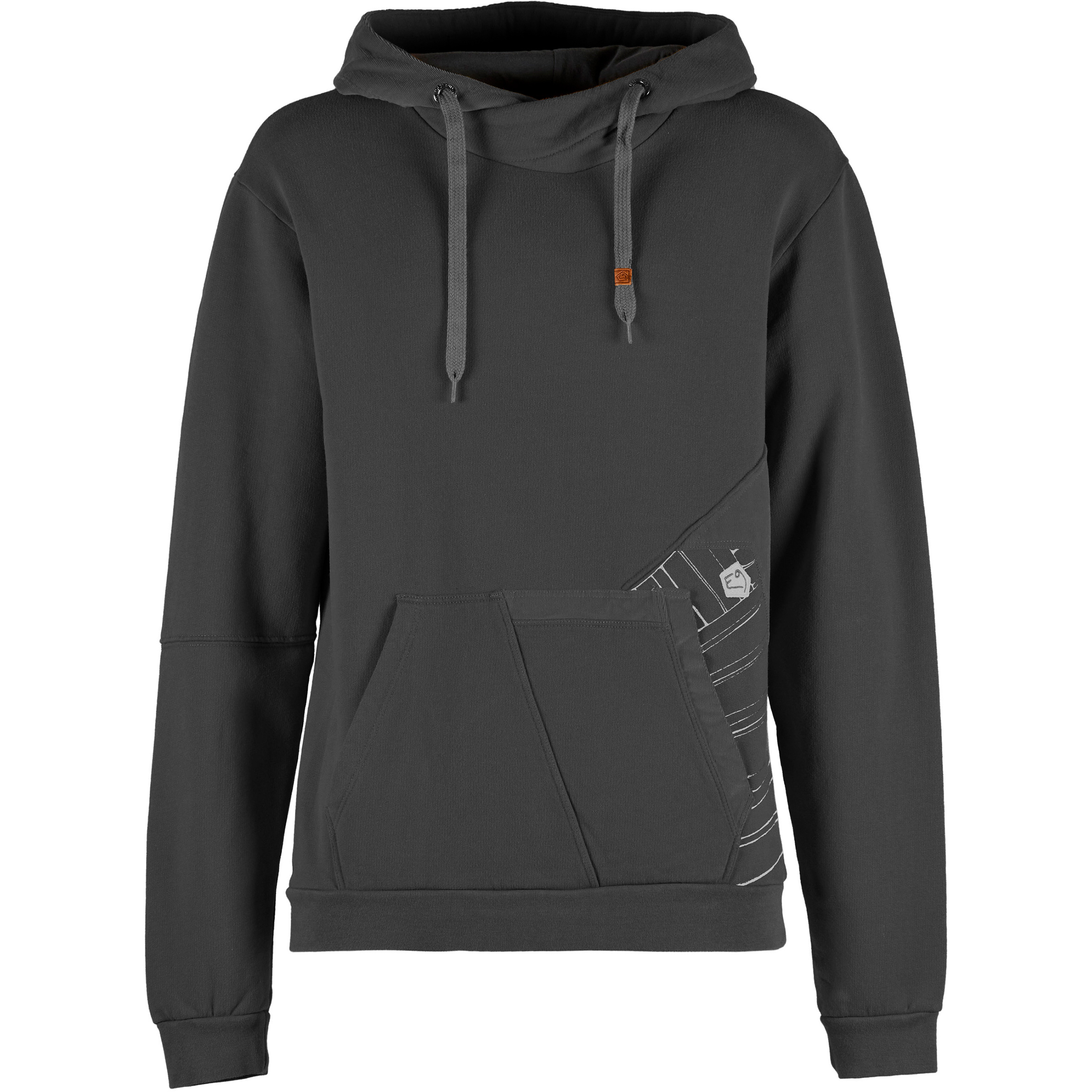 E9 Neon Herren Hoodies grau Größe S Bouldern | Lifestyle Hautfreundlich