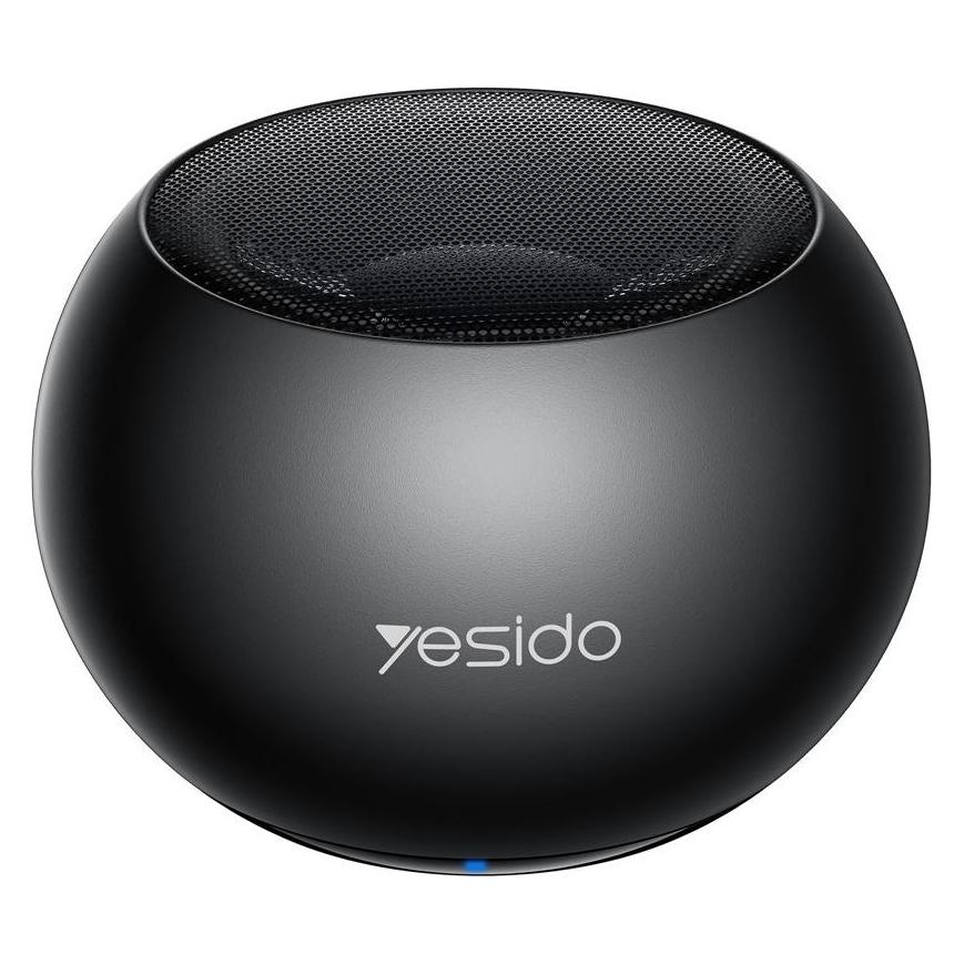 Yesido - Mini Wireless Speaker (YSW33) - Aluminum Alloy, 3W, Bluetooth 5.0, 300mAh - Black (60993505)