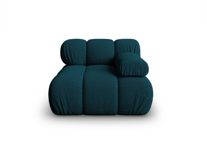 Module droit en tissu 3D bleu marine