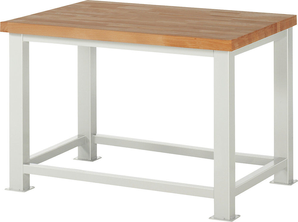 Schwerlast-Werkbank, Plattenstärke 50 mm, BxT 1250 x 900 mm RAU