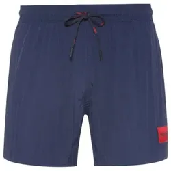 HUGO Badehosen Dominica Recycled Swim Shorts Dunkelblau Polyester Small Herren