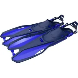 TECNOPRO Flosse F6 C TRAVEL, Größe 42-44 in Blau Blau