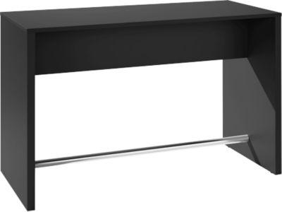 Hochtisch POINT, B 1800 mm, schwarz