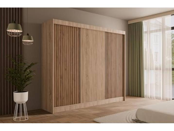 ALTDECOR Schwebetürenschrank, Kleiderschrank VILANv2-250x215 Garderobenschrank mit viel Stauraum, Vielseitiger , Schrank