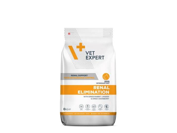VetExpert Veterinary Diet Renal Elimination Dog - Trockenfutter für Hunde - 8kg