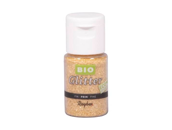 Bio-Glitter pastell Eco friendly, fein, Fläschchen 7g