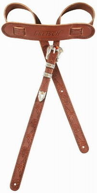 Gretsch Guitar Strap 3333 Tooled WA noyer
