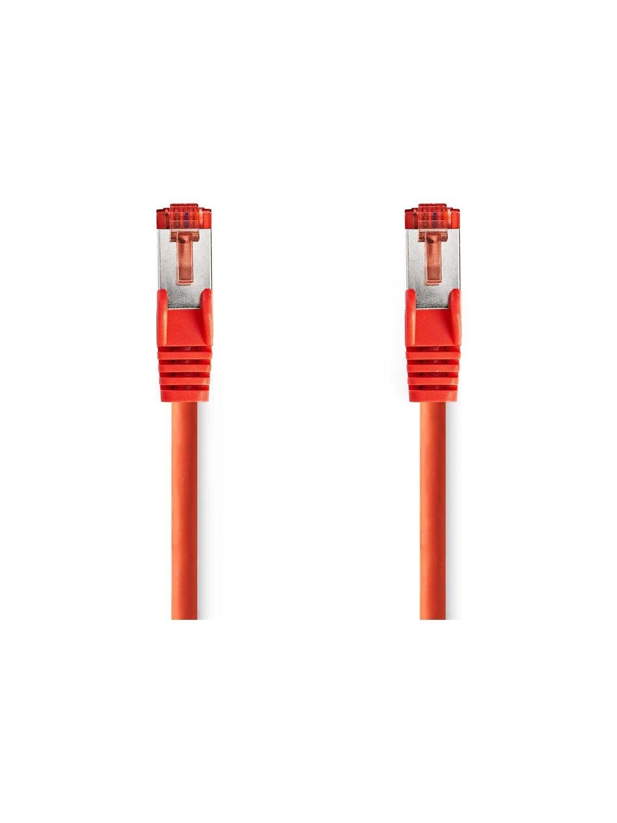 Nedis CCGL85221RD100 networking cable - Rot - 10m