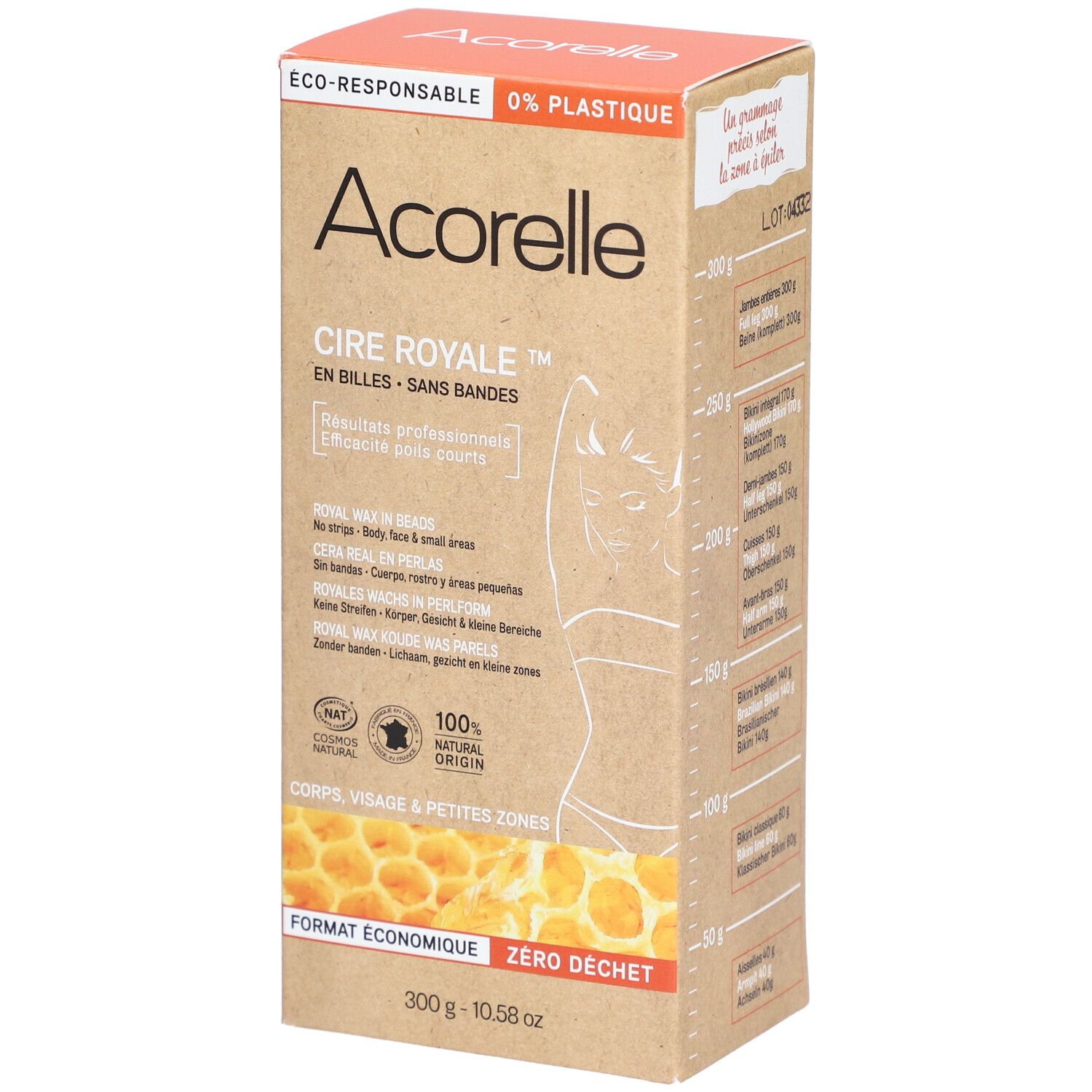 Acorelle Cire Royale Bille Bio300G 300 g Wachs