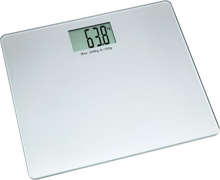 TFA Dostmann Digitale Personenweegschaal BIG STEP 50.1010.54 Zilver