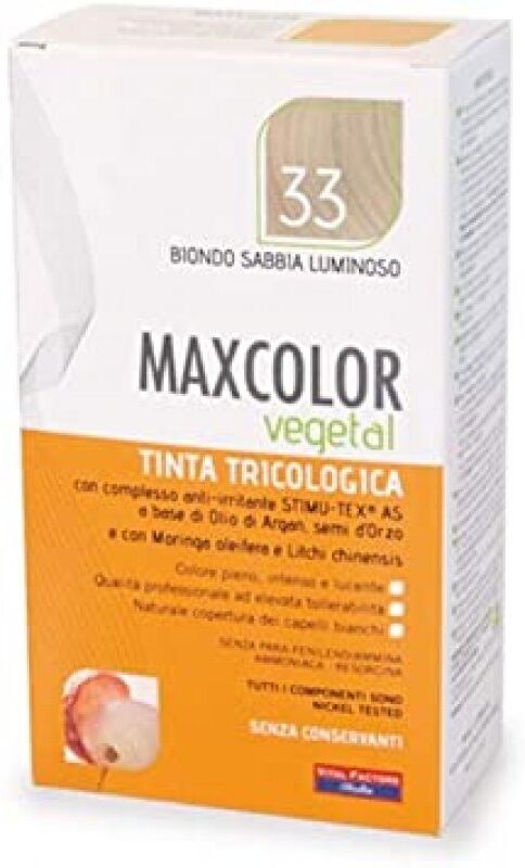 Vital Factors Italia Maxcolor Vegetal Vital Factors Tonalità 33 Biondo Sabbia Luminoso