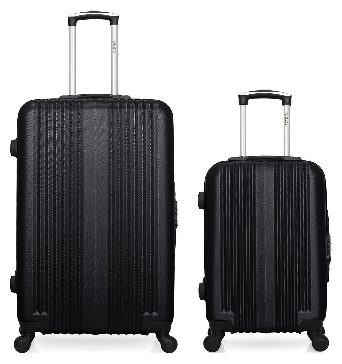HERO - 2er-Set - LIPARI-Reisetaschen (groß und Handgepäckgröße)
