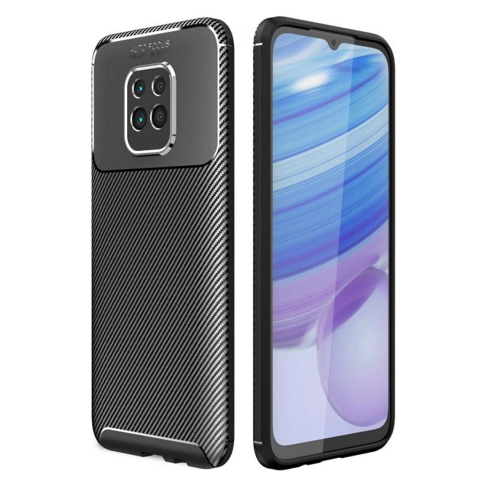 Screenguard Xiaomi Redmi 10X 5G Hülle Carbon Design TPU Case (Xiaomi Redmi 10X 5G) (00026758)