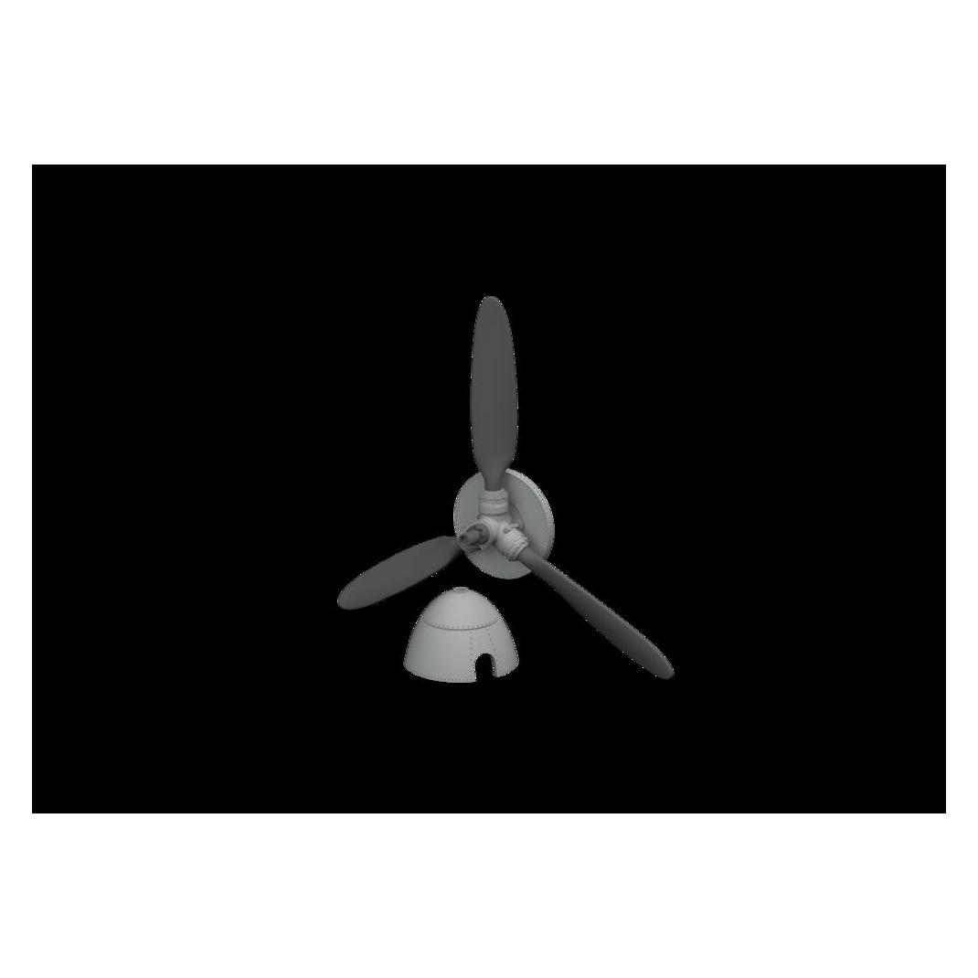 Eduard Bf 109G propeller PRINT 1/72 (672346)