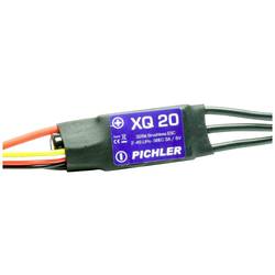 Pichler Modellbau XQ+ 20 Slim Flugmodell Brushless Flugregler Belastbarkeit (max. A): 30 A 15920