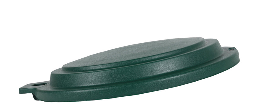 EDA Deckel voor Abfalltonne 75 Liter, groen, EDA 013012 V.CA FX8 EDA, EDA Plastiques