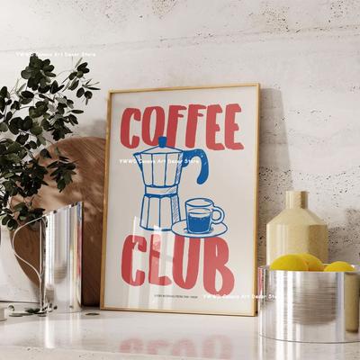 Uplift Treasures Bon Appetit Coffee Kitchen Canvas Wall Art Print 8 40x60cm No Frame