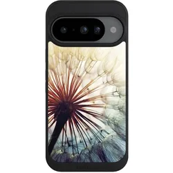 Nivocase Handyhülle für Google Pixel 10 Hülle NIVOpure Case Schwarz Blumen Fotografie Pusteblume (Google Pixel 10), Smartphone Hülle, Schwarz