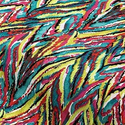 Blusenstoff "Zacken", bunt