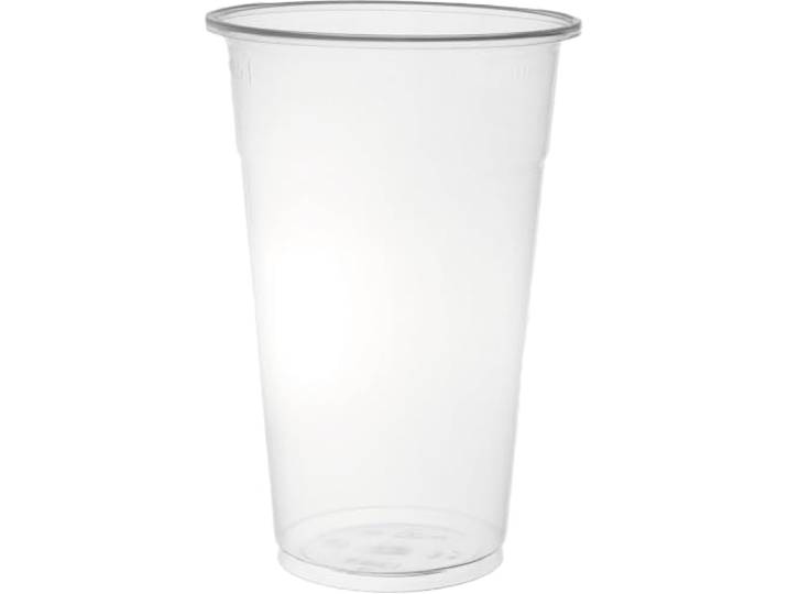 daybays Trinkbecher 200 ml Ø7 cm, 15000 Stück, Transparent Plastikbecher, Einwegbecher, Kaltgetränkebecher, Partybecher und Ausschankbecher