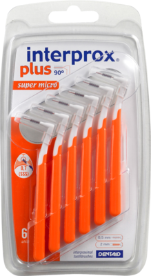 DENTAID GmbH INTERPROX plus super micro orange Interdentalb. 6 St 05703597