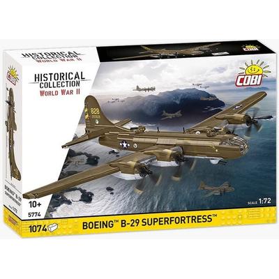 COBI Historical Collection 5774 - Boeing B-29 Superfortress, WWII, Bausatz 1:72, 1074 Klemmbausteine