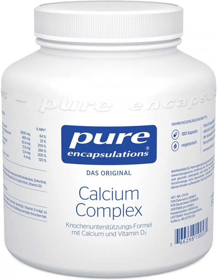 Pure Encapsulations Calcium Complex 180stk