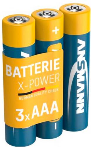 Ansmann X-Power Micro (AAA)-Batterie 1.5V 3St.