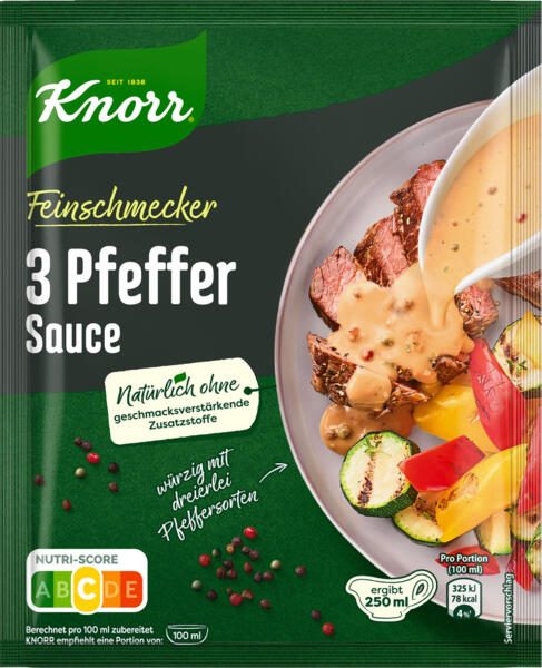 Knorr® 3 Pfeffer Sauce 40,0 g 130506003