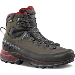 La Sportiva Damen TX5 Evo Mid GTX Wanderstiefel - 42 - Carbon/Redwood