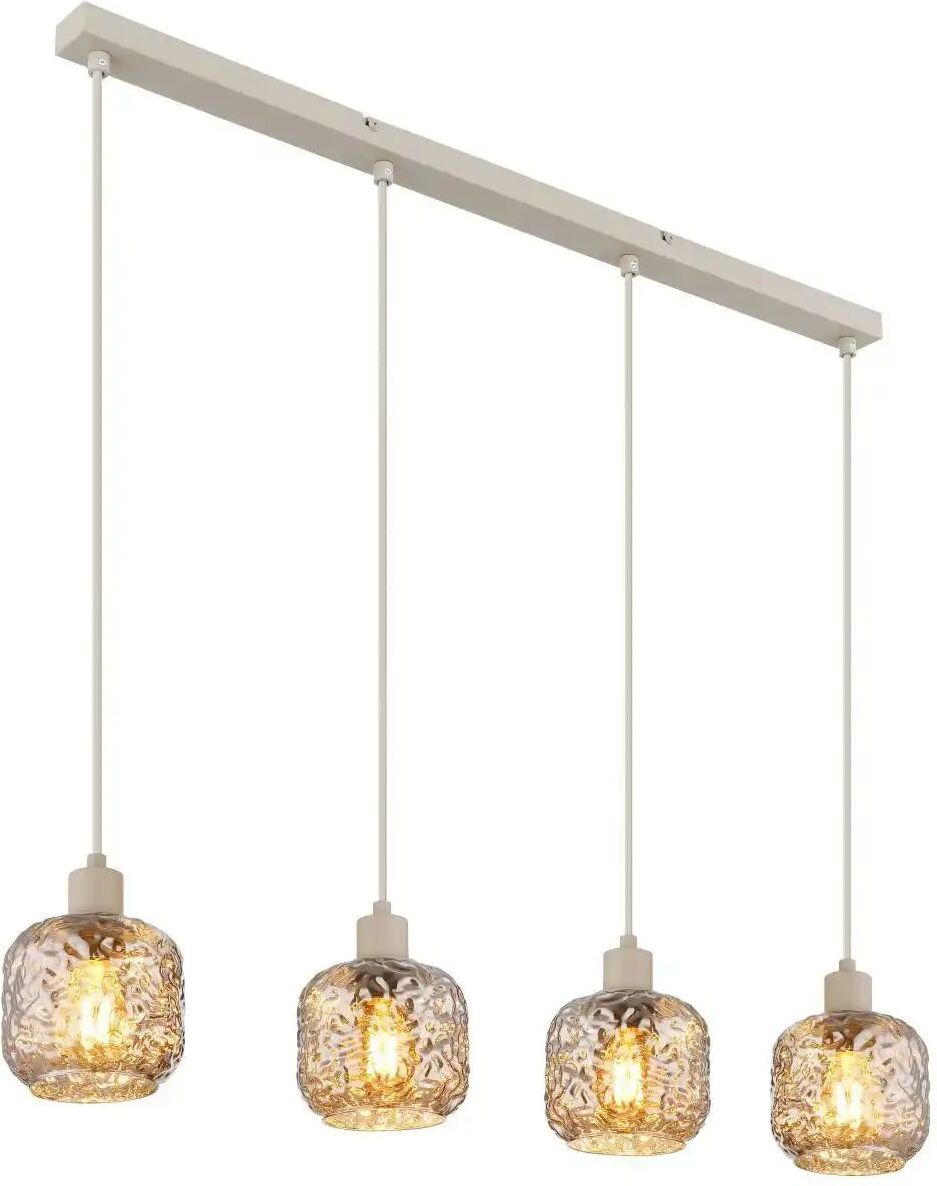 Globo Lighting Hängeleuchte   ¦ beige ¦ Maße (cm): B: 14 H: 120